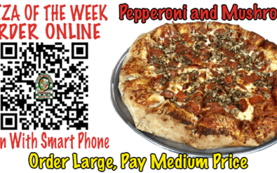 Order Large, Pay Medium Price – Pepperoni & Mushroom Pizza