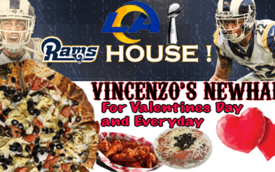 Super Bowl Champs & Valentines Day | Vincenzo’s Pizza Newhall
