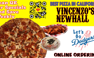 Best Pizza in CA – @Vincenzo’sNewhall