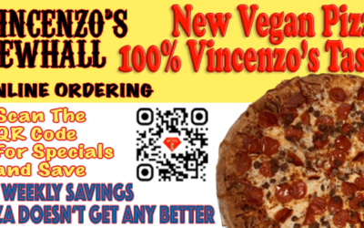 New Vegan Pizza 100% Vincenzo’s Taste
